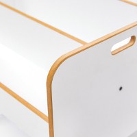 Raft Dovere alb MDF 56x34x44 cm - 4