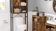 Raft pentru WC Vasagle, 64x24x171cm