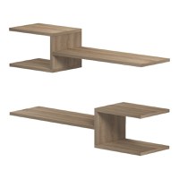 Raft perete, Galler, Stejar, 79x19.5x18 cm - 3