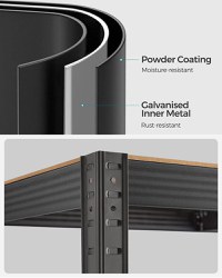 Raft Songmics, 5 rafturi, 40 x 90 x 180 cm, Maro, GLR040B11 - 6