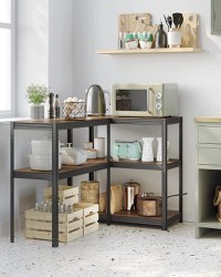 Raft Songmics, 5 rafturi, 40 x 90 x 180 cm, Maro, GLR040B11 - 8