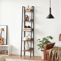 Raft, Vasagle, Maro-Negru, 33.8x30x170 cm - 1