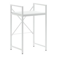 Raft WC sau la masina de spalat, Delavar, Alb, 72x60x116 cm - 1