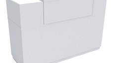 Receptie birou Lotus Alb 180x70x110 cm