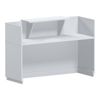 Receptie birou Lotus Alb 180x70x110 cm - 2