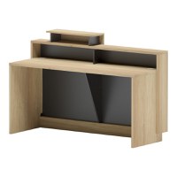 Receptie birou Lotus Natural 160x60x105 cm - 1