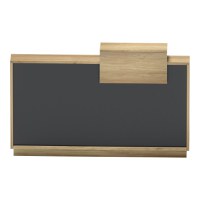 Receptie birou Lotus Natural 160x60x105 cm - 3