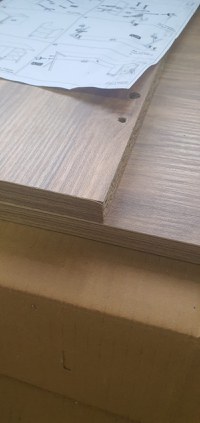 RESIGILAT: Birou Nero Figaro Walnut-Negru - 5