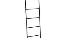 Scara cu carlige, Vasagle, Maro Rustic, 43 x 33 x 9,4 cm