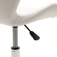 Scaun Birou Gaston II Alb - Gri - 7