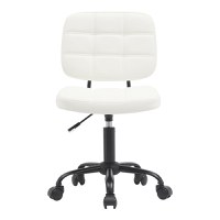 Scaun birou Sedia Pako World Alb 50x50x75.85 cm - 4