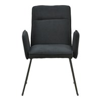 Scaun cu brate Essential Negru 55.5x59x89 cm - 4