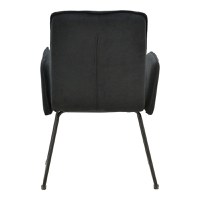 Scaun cu brate Essential Negru 55.5x59x89 cm - 5