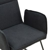 Scaun cu brate Essential Negru 55.5x59x89 cm - 7