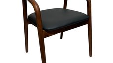Scaun cu brate Hogie Maro inchis 61x60x76 cm
