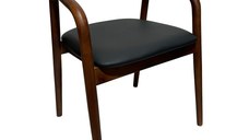Scaun cu brate Hogie Maro inchis 61x60x76 cm