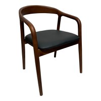 Scaun cu brate Hogie Maro inchis 61x60x76 cm - 1