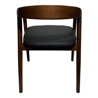 Scaun cu brate Hogie Maro inchis 61x60x76 cm - 6