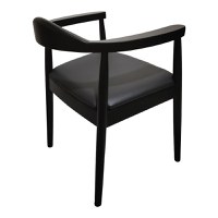 Scaun cu brate Joube Negru 59x48x73 cm - 3