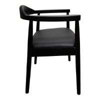 Scaun cu brate Joube Negru 59x48x73 cm - 4