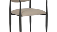 Scaun cu brate Kalone Bej 56x55x78 cm