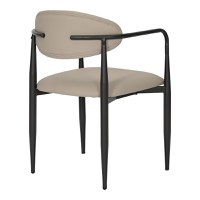 Scaun cu brate Kalone Bej 56x55x78 cm - 3