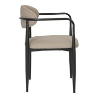 Scaun cu brate Kalone Bej 56x55x78 cm - 4