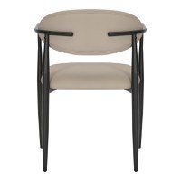 Scaun cu brate Kalone Bej 56x55x78 cm - 6