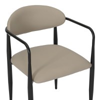 Scaun cu brate Kalone Bej 56x55x78 cm - 7