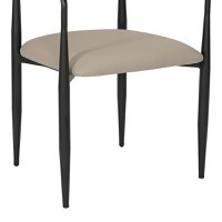 Scaun cu brate Kalone Bej 56x55x78 cm - 8