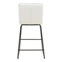 Scaun de bar Essential Alb 53x64.5x107 cm - 5