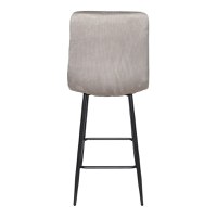 Scaun de bar Grato Gri 43.5x55x114 cm - 3