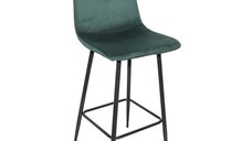 Scaun de bar Grato in Verde inchis - Design Modern si Confortabil