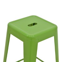 Scaun de bar Utopia Verde 42x42x76 cm - 4
