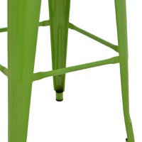 Scaun de bar Utopia Verde 42x42x76 cm - 5