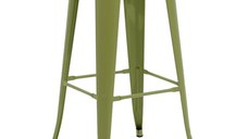 Scaun de bar Utopia Verde masliniu 42x42x76 cm