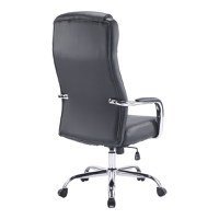 Scaun de birou directorial Venza Negru 70x65x117-124 cm - 2