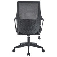 Scaun de birou Fragrant cu plasa din material textil de culoare neagra - 2