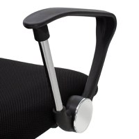 Scaun de birou Joel I mesh negru-rosu 60x60x109 cm - 5