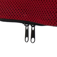 Scaun de birou Joel I mesh negru-rosu 60x60x109 cm - 7