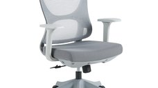 Scaun de birou Litulo Gri 51x50.5x106 cm