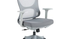 Scaun de birou Litulo Gri 51x50.5x106 cm