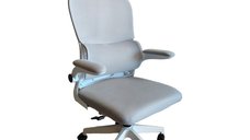 Scaun de birou, Recko, Gri, 64x58x133 cm