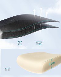 Scaun de birou Songmics Negru 64.5x71.5x121.5 cm - 5