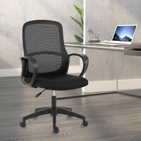 Scaun de birou Zuena, Pako World, Negru - 2