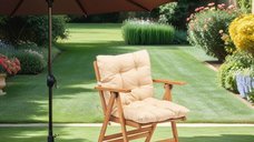 Scaun de gradina My027 Crem 46x89x43 cm