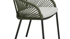 Scaun Dining Novella Gri, 63.5x57.5x77 cm - Design Modern si Confortabil
