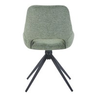 Scaun rotativ Luciano I, Pako World, Textil, Verde, 52x54x85 cm - 4