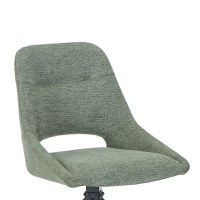 Scaun rotativ Luciano I, Pako World, Textil, Verde, 52x54x85 cm - 5