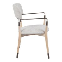 Scaun, Sentana, Crem, 56.5x56x79 cm - 3